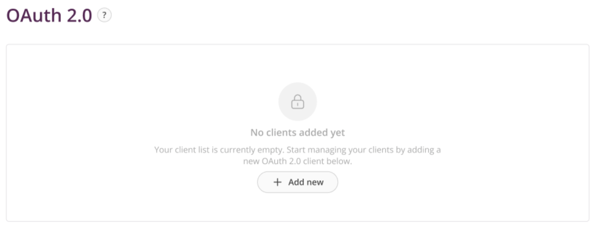 OAuth 2.0 (interface)