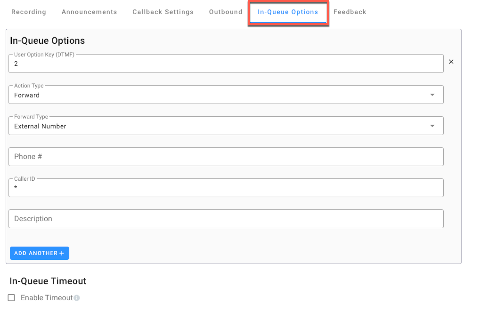 Add a Voice Queue in The Contact Center