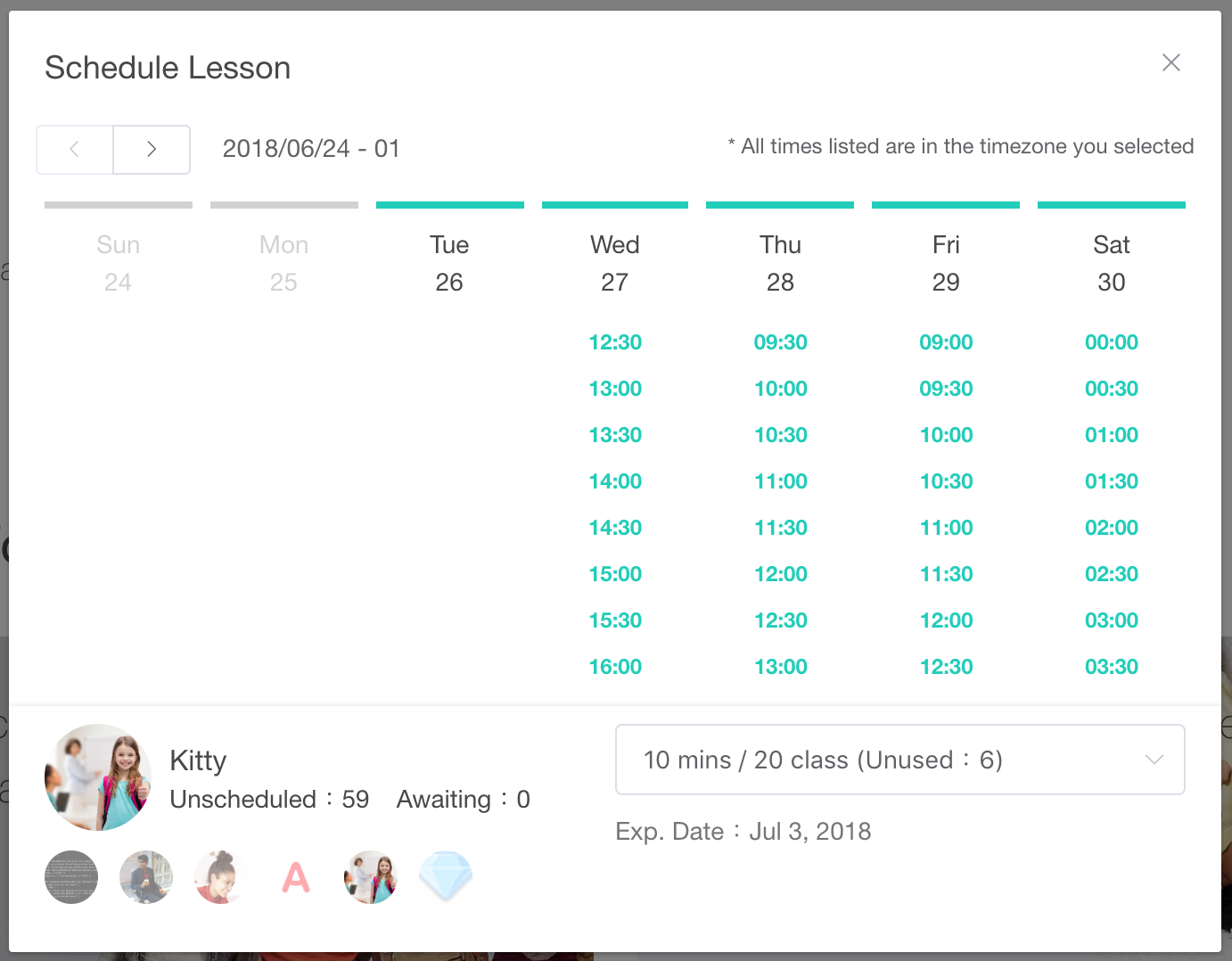 How do I schedule a lesson?