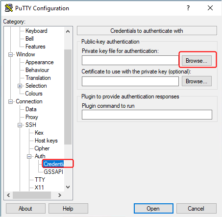 How can I establish an SSH connection with public key authentication to ...