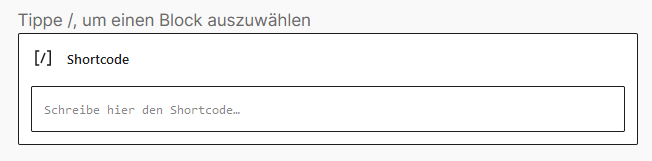 Was ist ein Shortcode in WordPress?