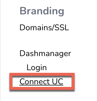 Uc Client Application Branding the UC Client