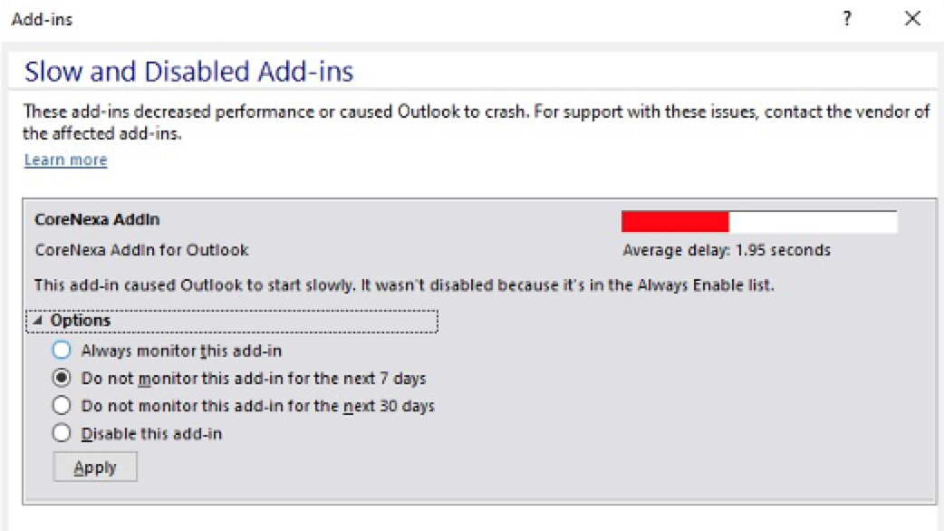 Microsoft Outlook Plugin