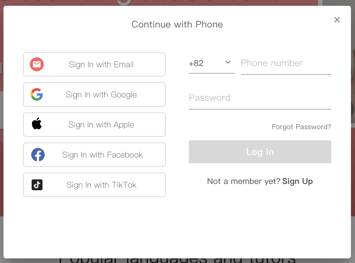 アカウントにログインできない場合はどうすればいいですか？ | AmazingTalker