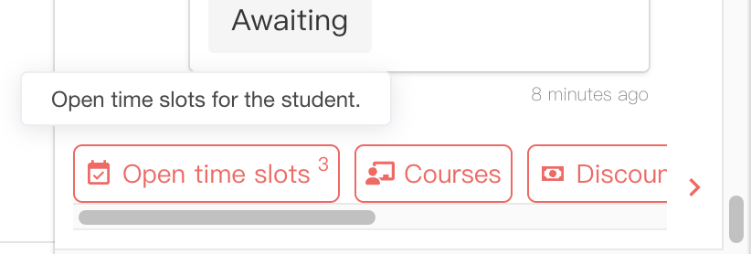 Instant Tutoring and Sending Lesson Request to Students