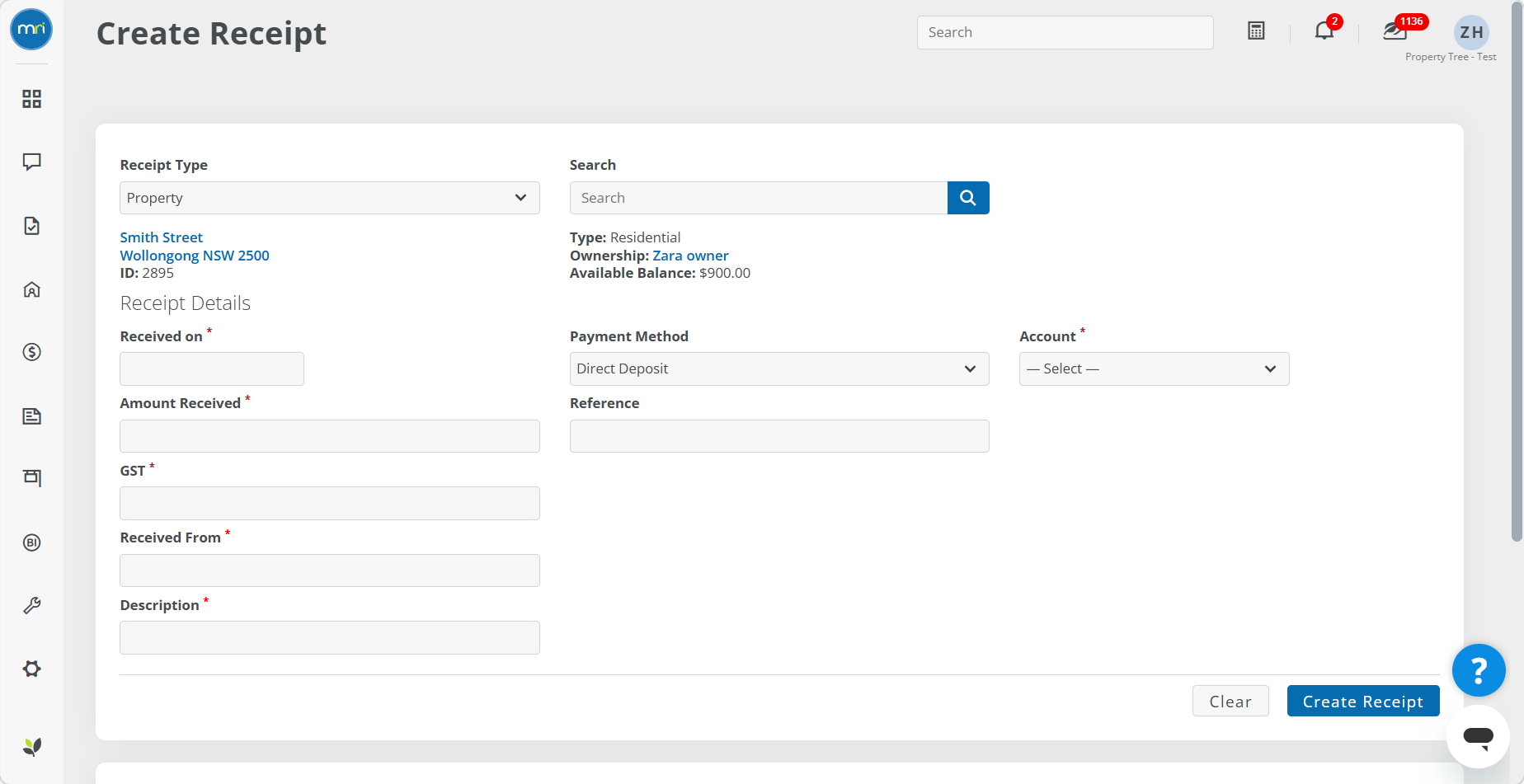 Redito Name Manage returned or rejected creditor payments