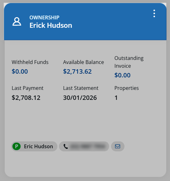 Understand the ownership profile summary