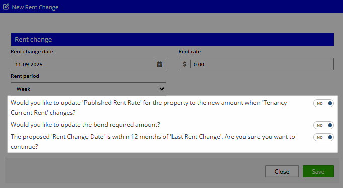 Video Update Rental Card Manage rent reviews and rent changes