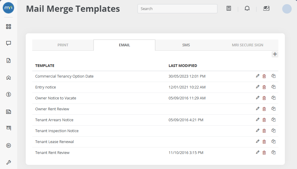 Create and edit email templates