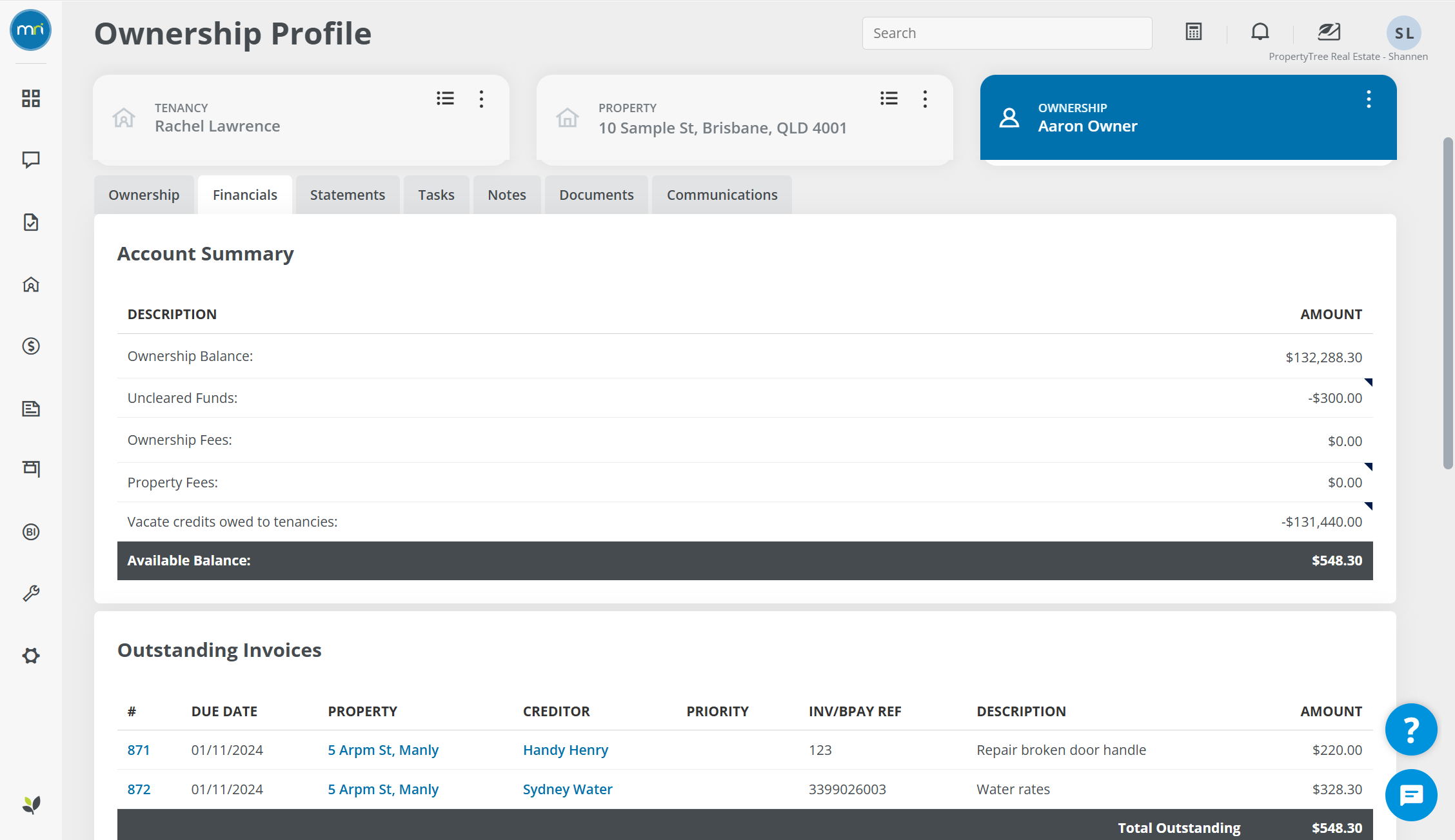 Introduction to ownership profiles