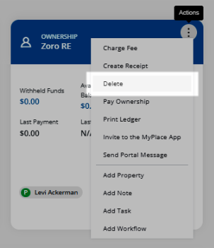Undrow Profile Delete a profile