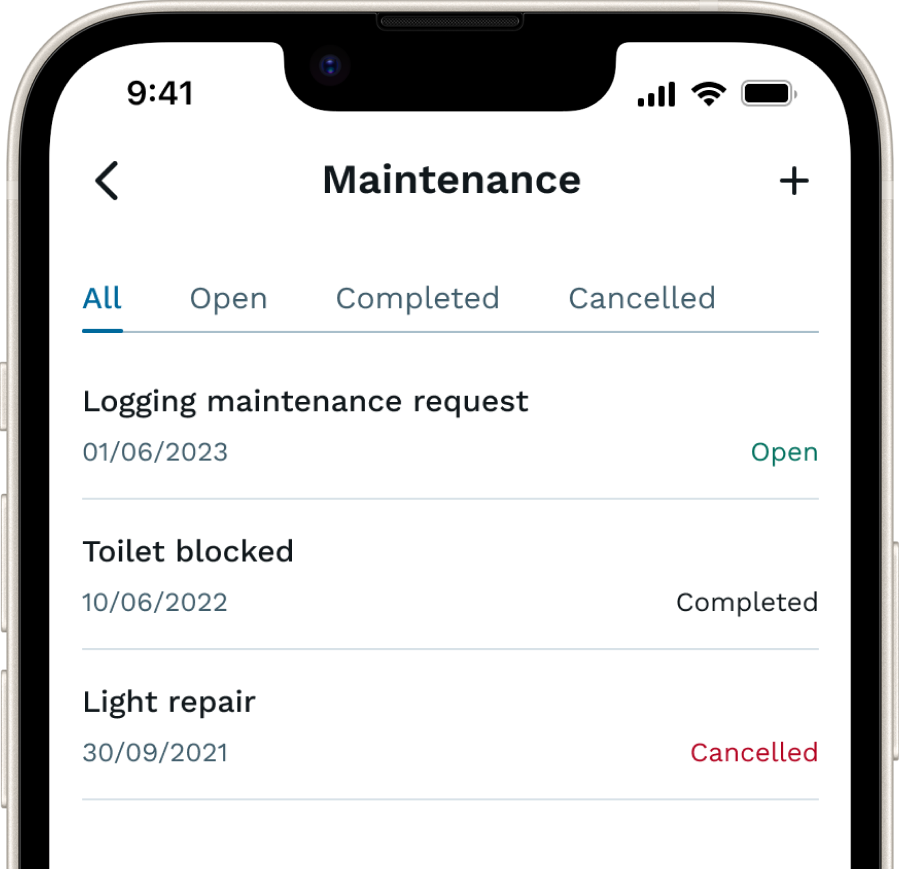 MRI Property Tree Connect - information for tenants