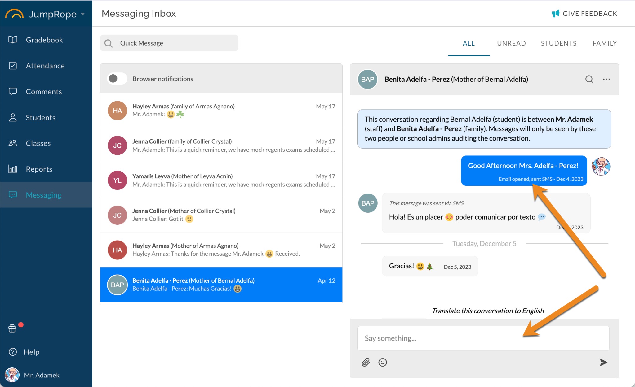 Learn More About JumpRope Messaging