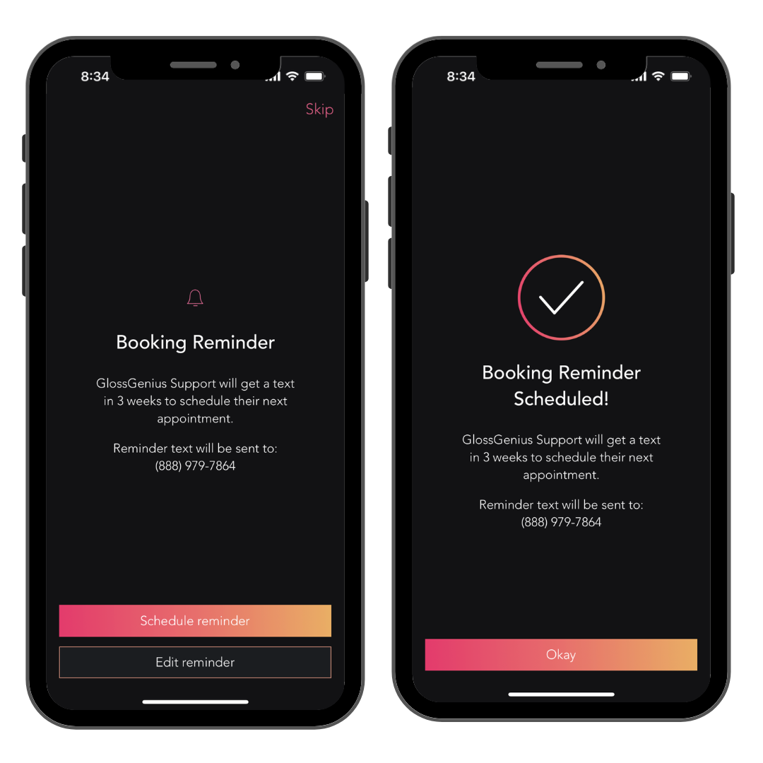 The Rebooking Notification