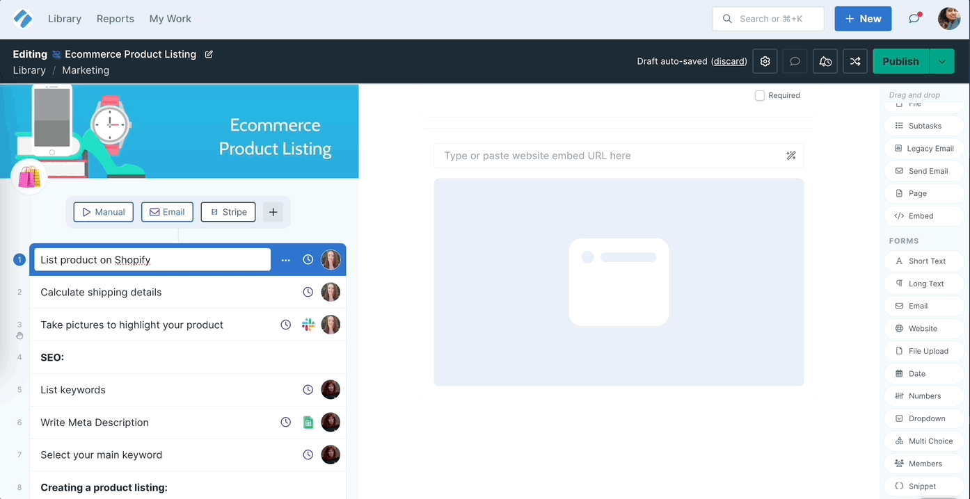 How To Use the Embed Widget