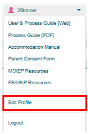 Edit Profile