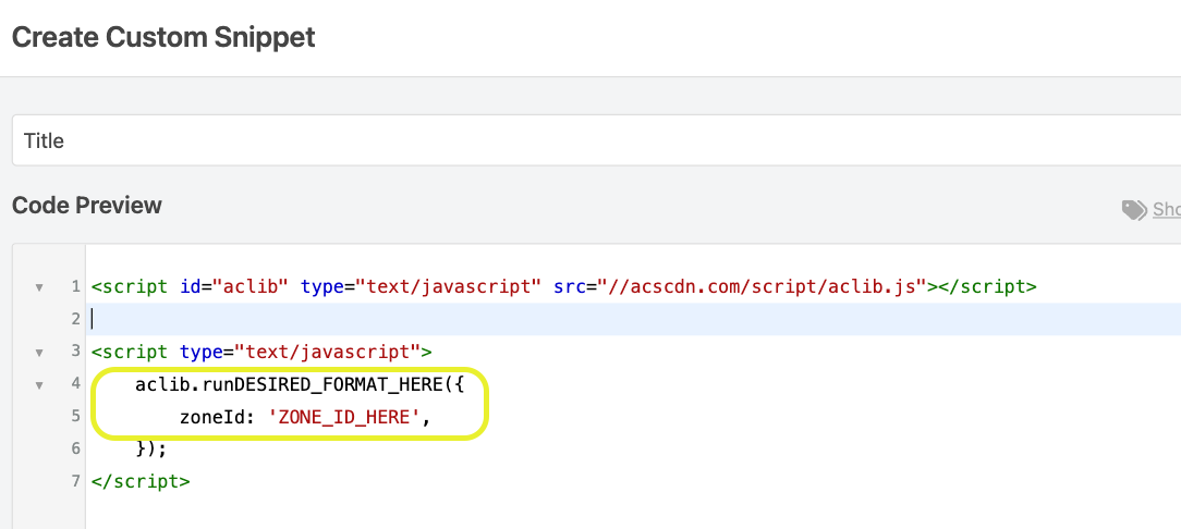 WordPress Zone Script Integration (Interstitial, In-Page Push, and ...