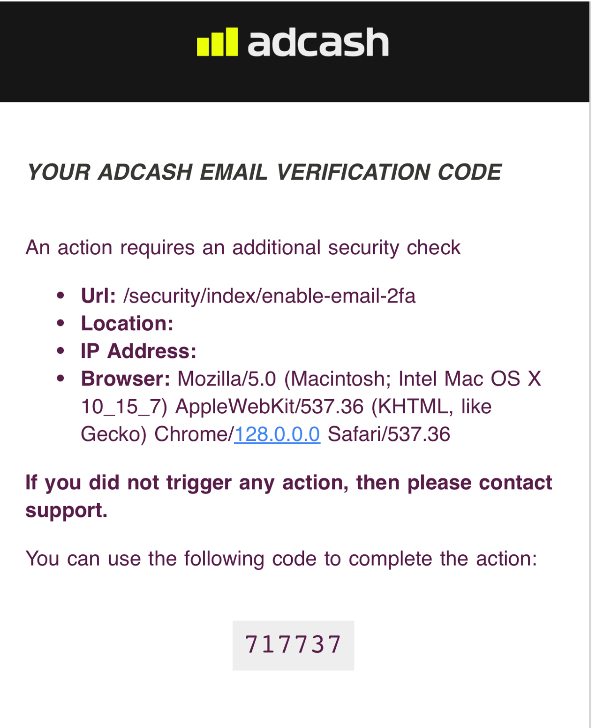 Enable e-mail authentication