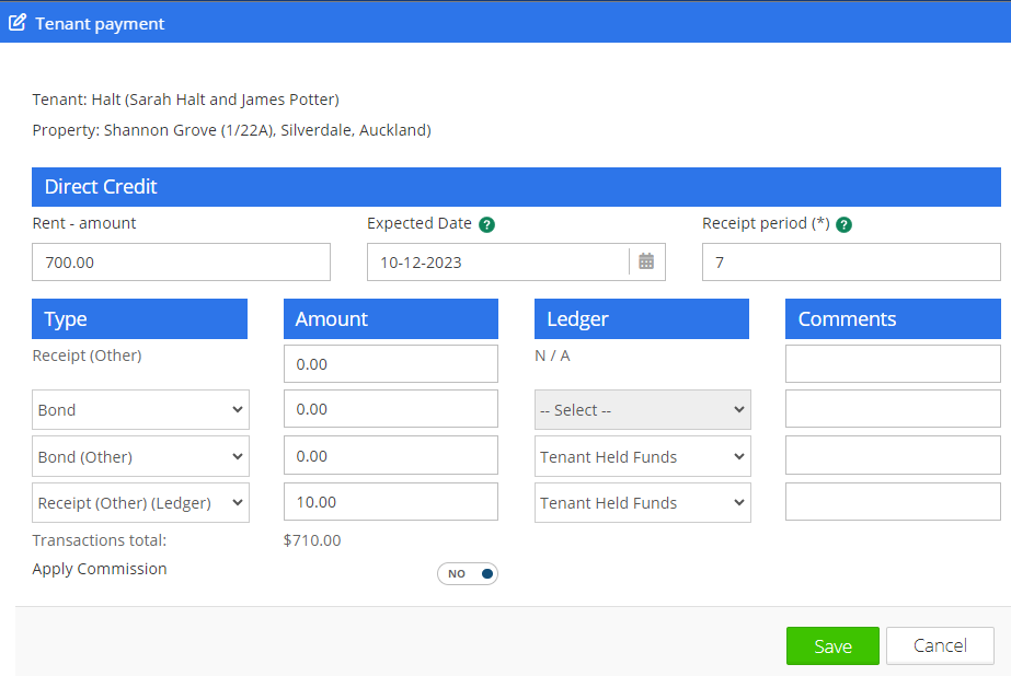 Understand direct debits