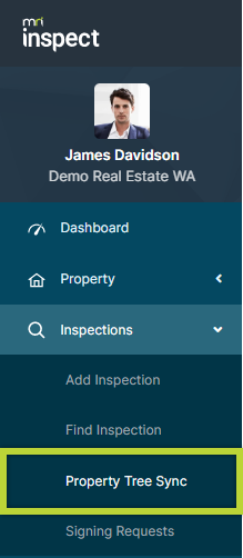 Property Tree Log In Perform Property Tree sync