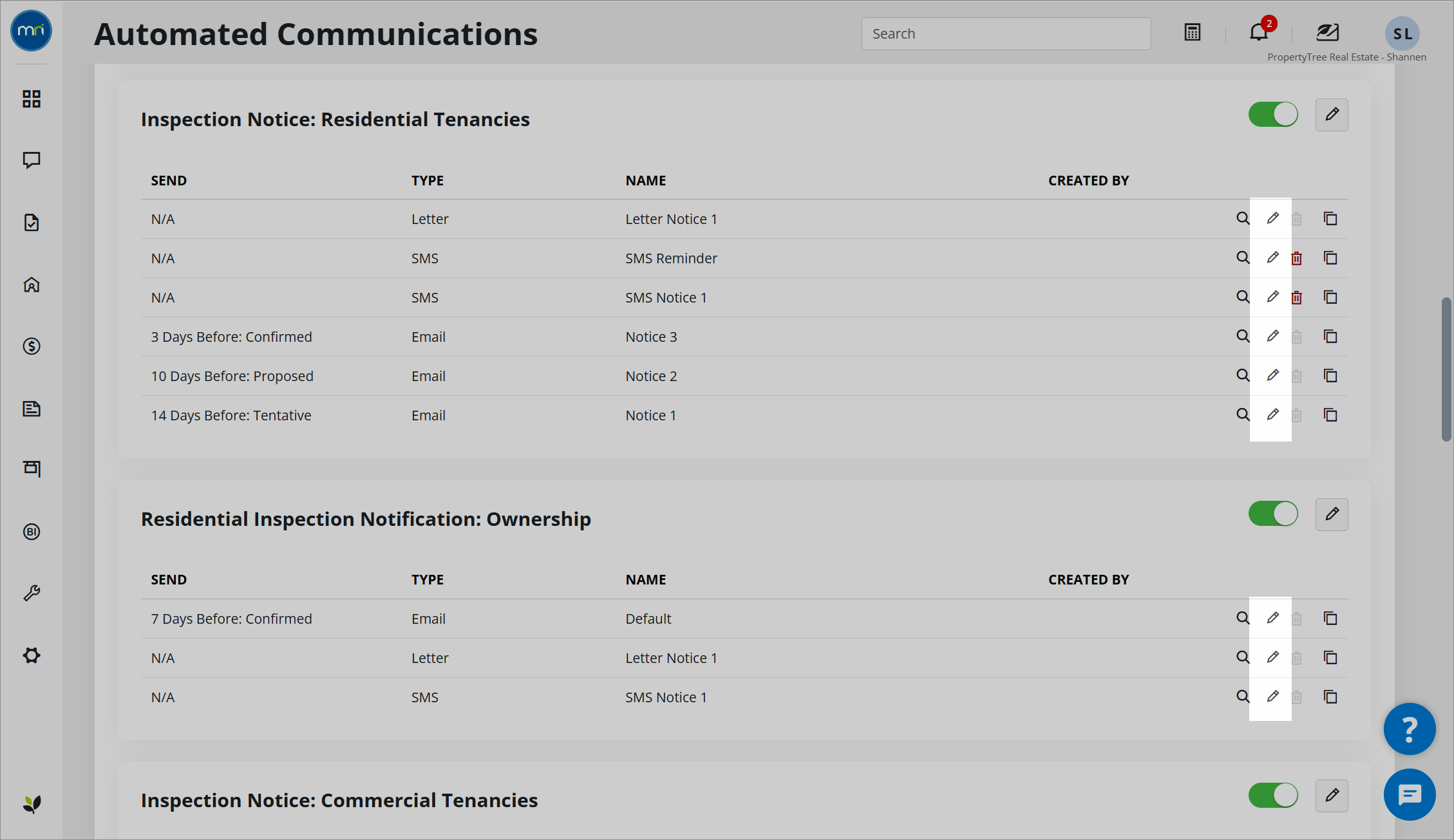 Notifier Inspection Manage automated inspection notices