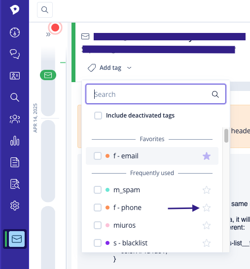 Create and Manage Tags