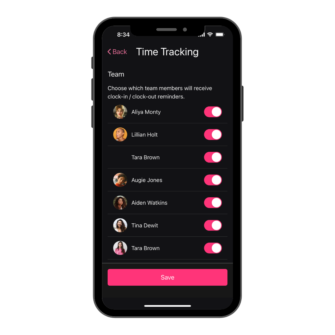 Setting Up Time Tracking for Your Team