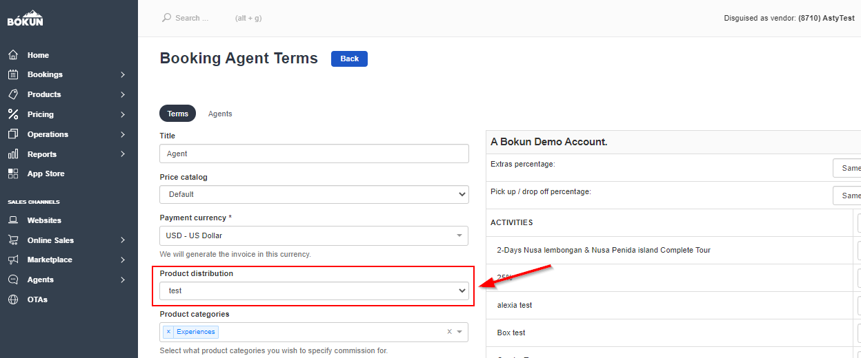How to select which products your agents should be able to book
