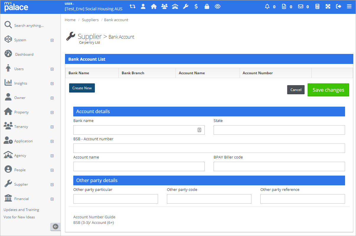 Configure BPAY