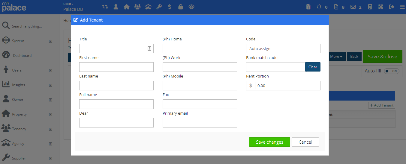 Understand and manage tenancy profiles