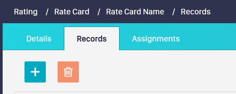 How to Setup Datagate Rate Cards (Usage Rate Plans)