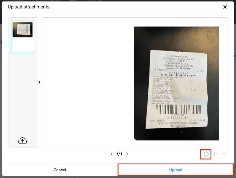 File Upload Inboxes Upload attachments in inbox