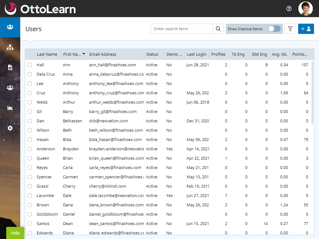 Users View