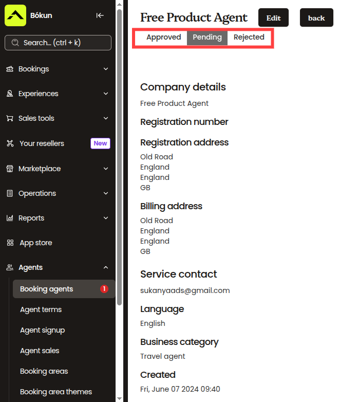 How to set up agent sign-up links