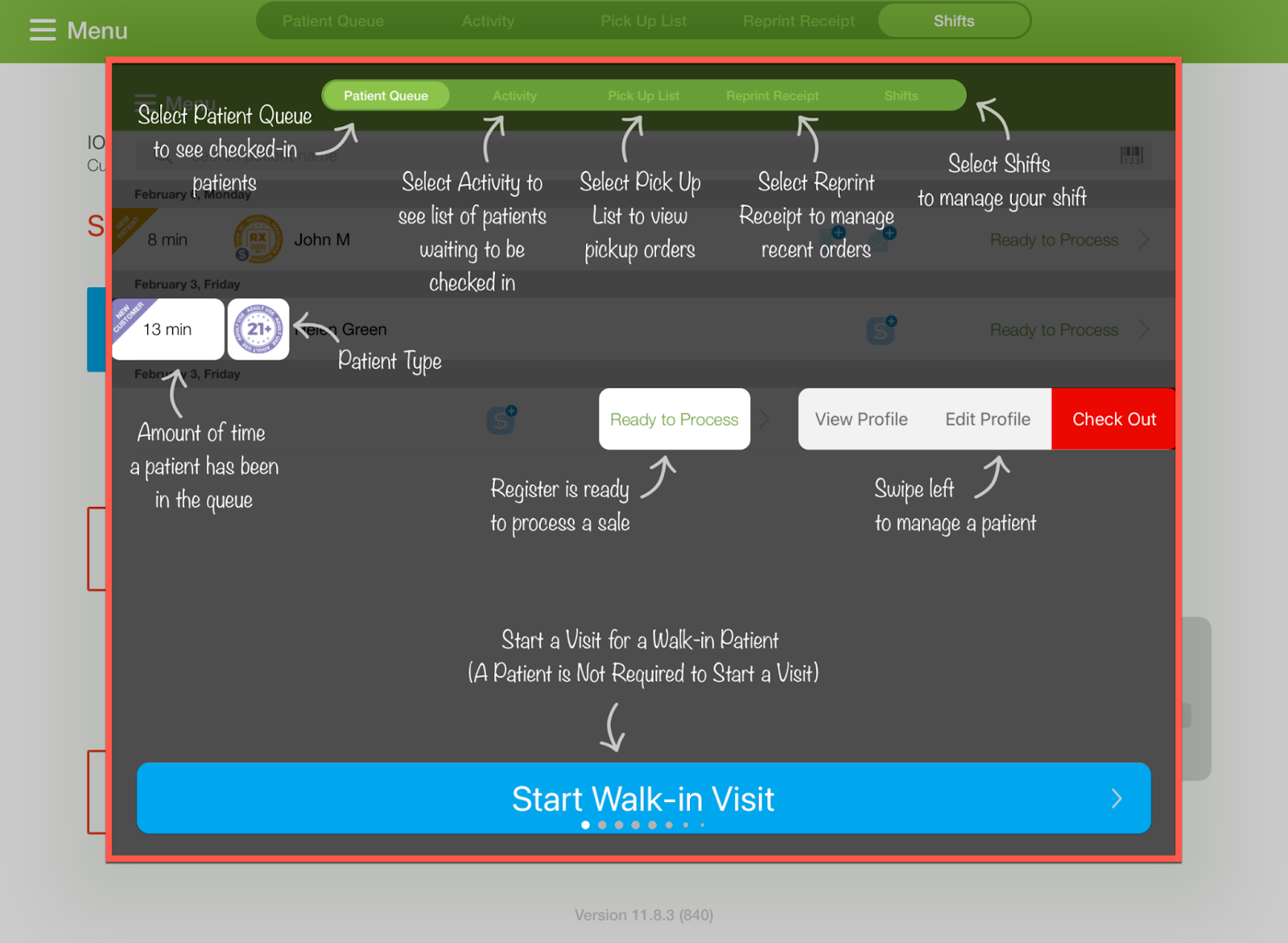 Pos Register Function Activating a POS Register