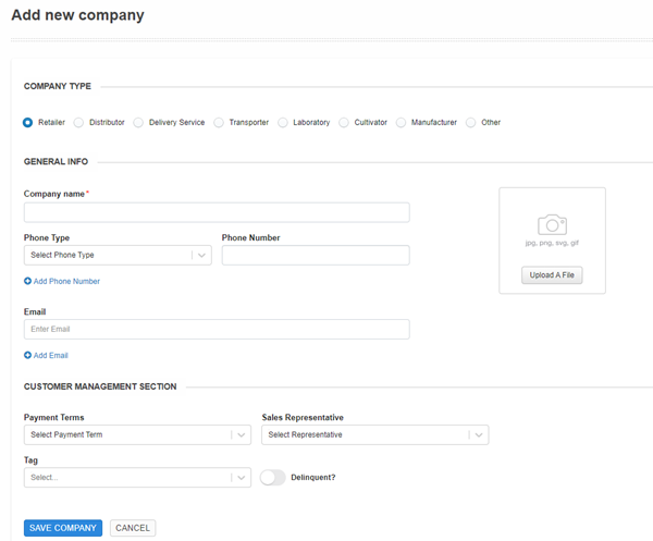 Add New Company