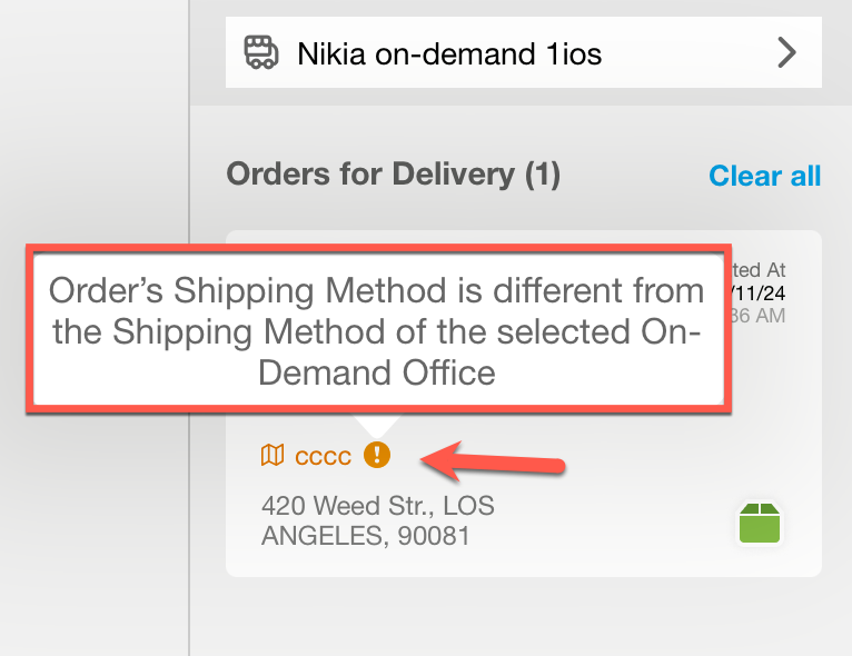 Delivery Order Assignment Smart Delivery Order Assignment