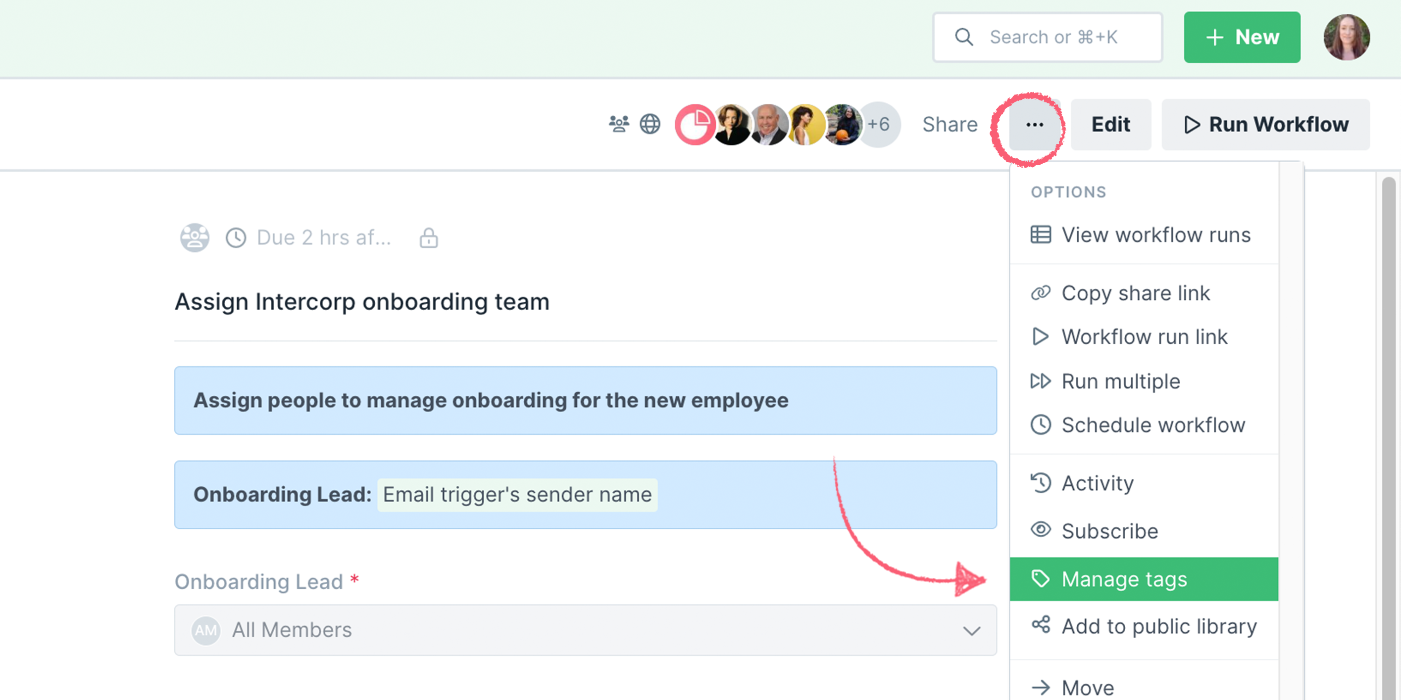 Creating and Managing Tags