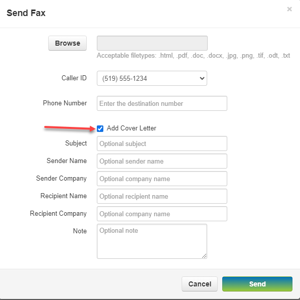 Correct Efax Format Clear Clouds eFax