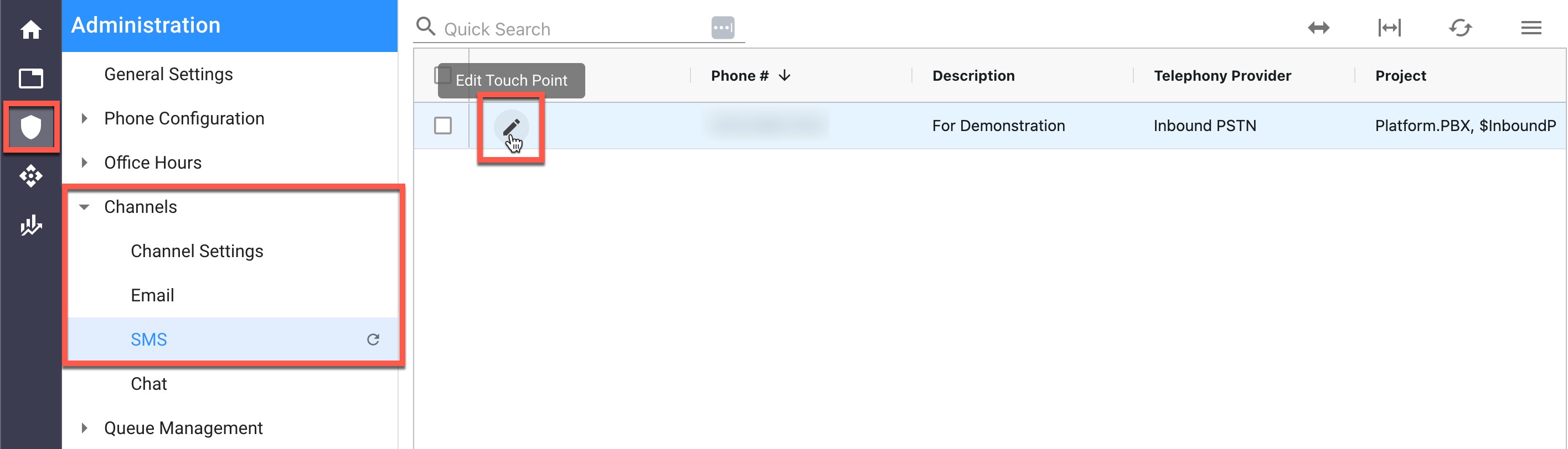 Routing and Setting up SMS in Contact Center