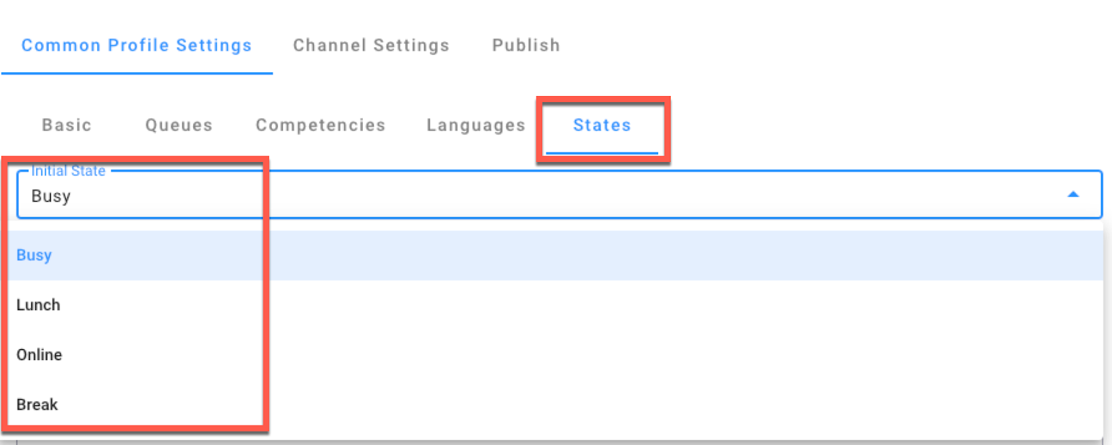 Set up ACD User Profiles and Profile Templates in the Contact Center