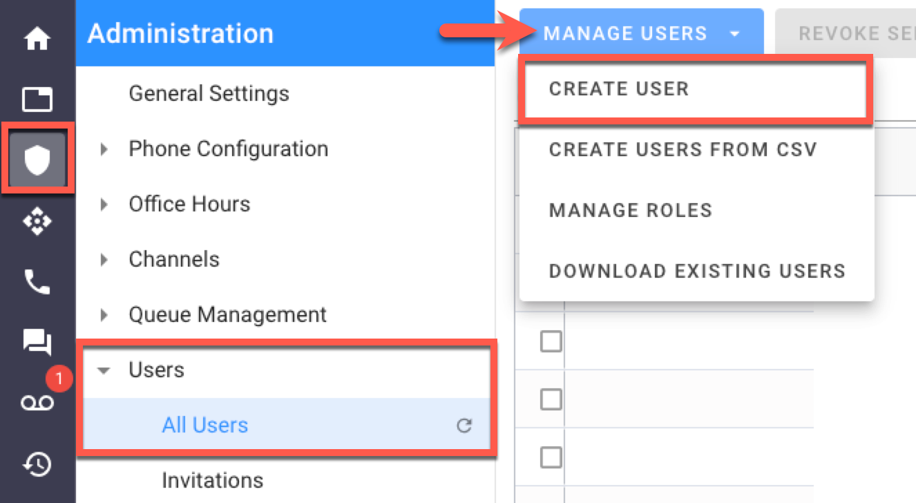 Set up and Manage Users in the Contact Center