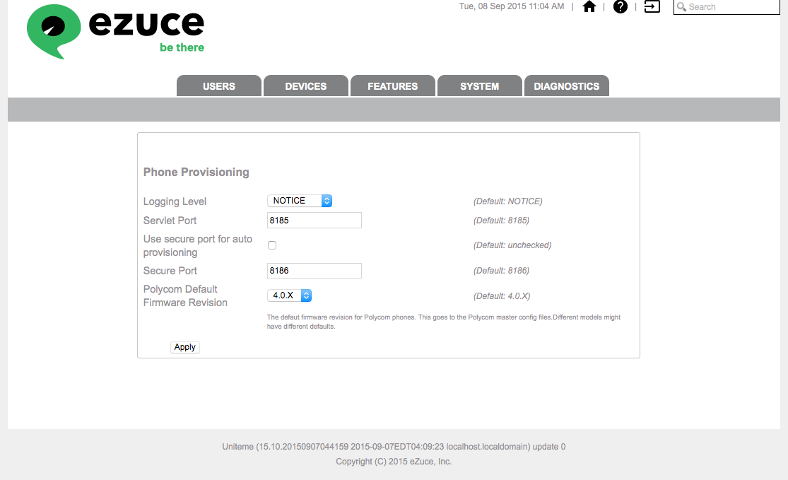 Configuring: Endpoint (Phone) Device Preparation - Uploading Device ...