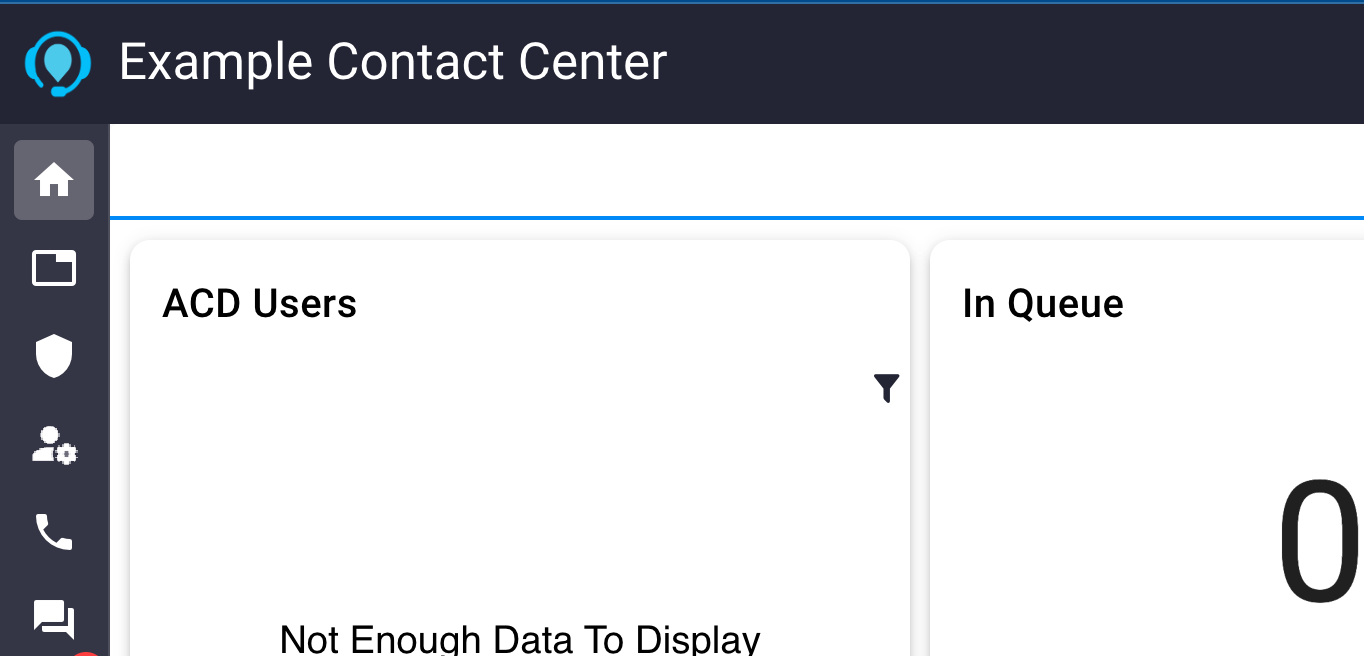 Setting up a customer in the Contact Center