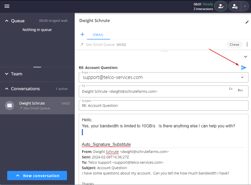 Email Channel Setup