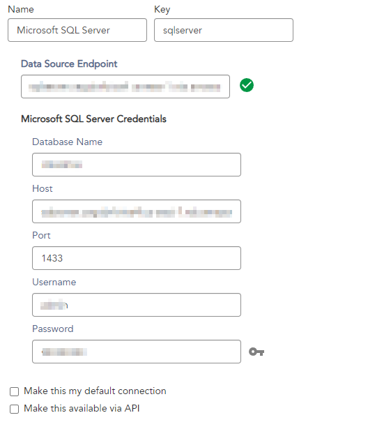 sql server api connector read Images High Quality... Microsoft SQL Server connector setup guide