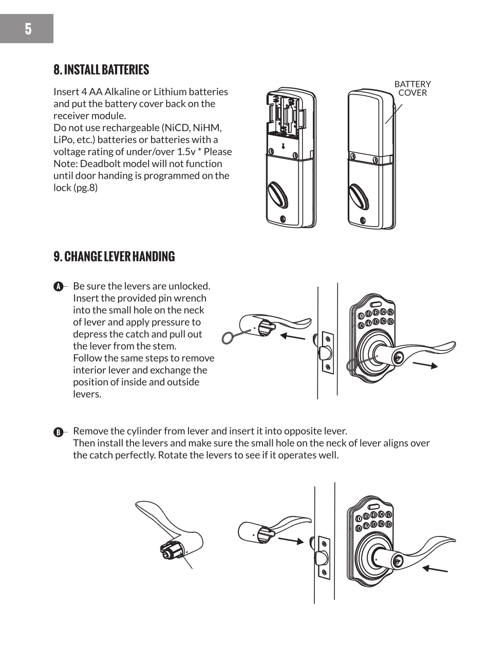 ... Array - ls 5i deadbolt u0026 lever user manual remotelock rh lockstate  elevio help