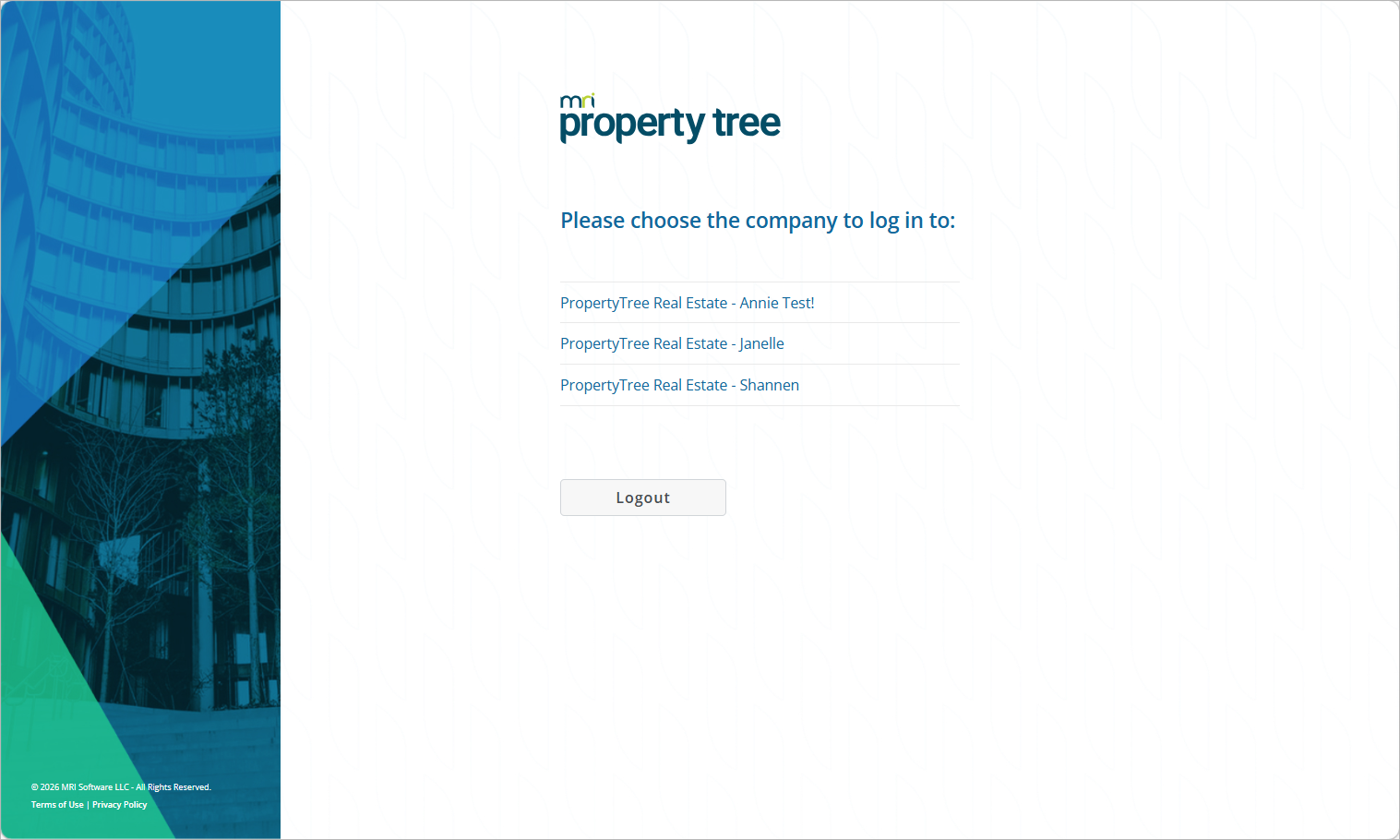 Property Tree Log In Understand multiple company login