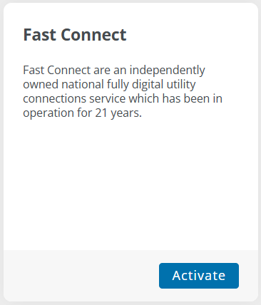 Faster Connect Integrate with Fast Connect
