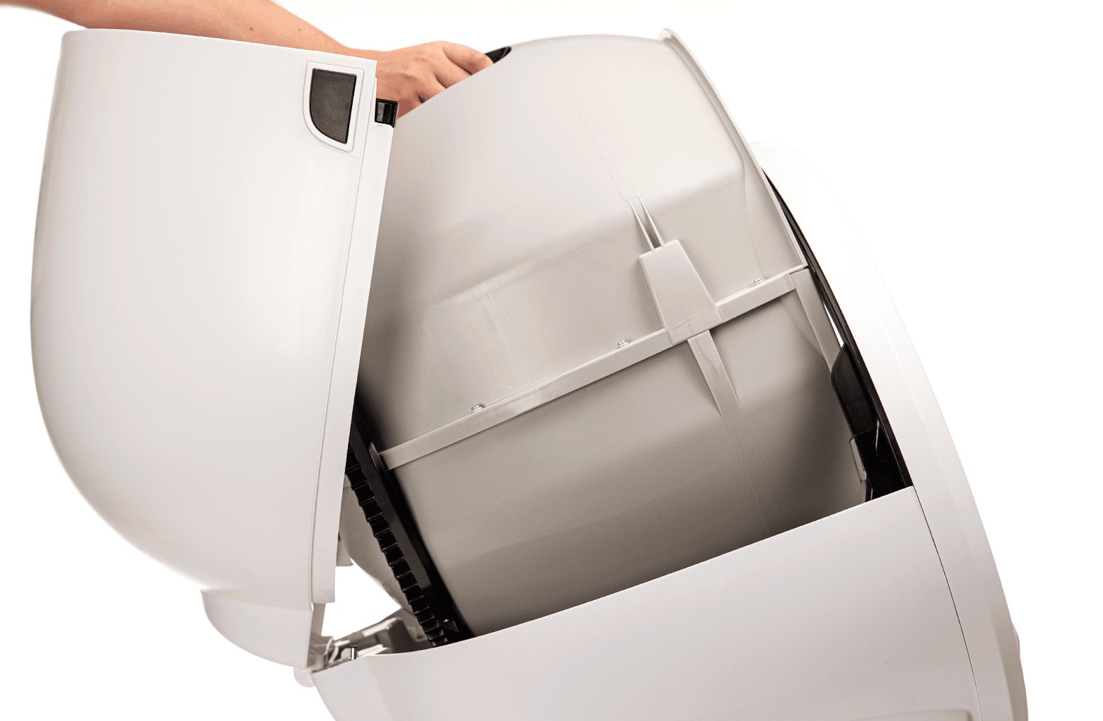 Replacing the globe onto the base